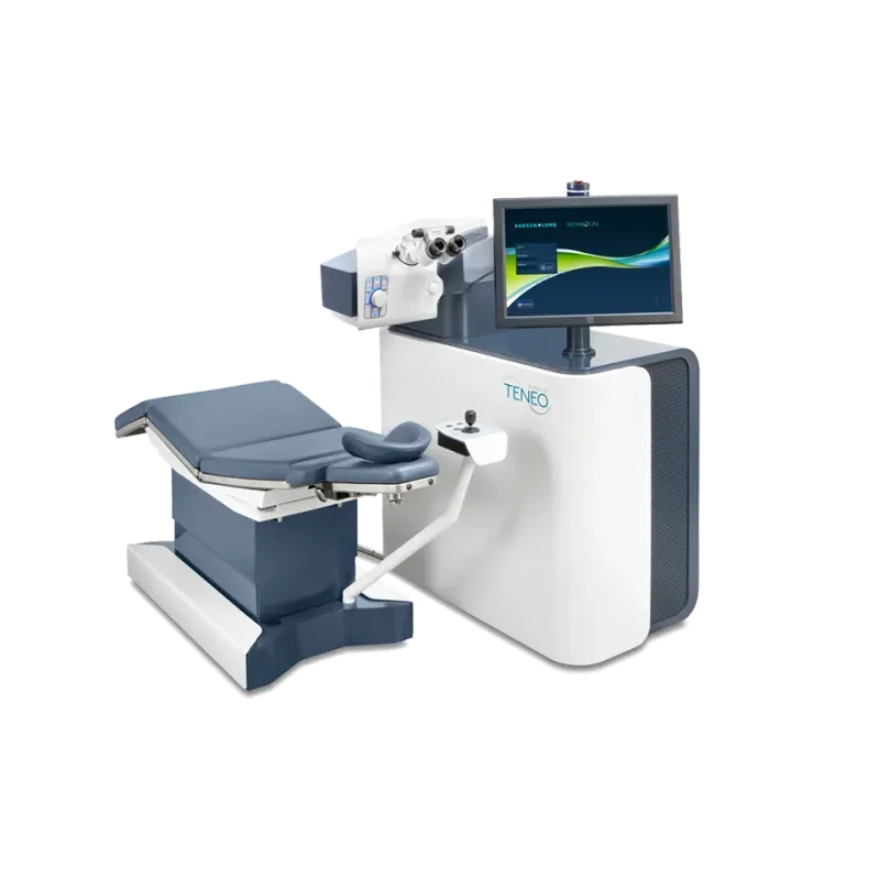 Dettaglio laser Teneo per chirurgia refrattiva